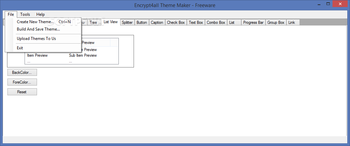 Encrypt4all Theme Maker screenshot 3