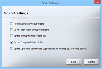 Encrypted File Scanner screenshot 2
