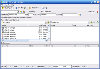 Encrypted FTP screenshot 2