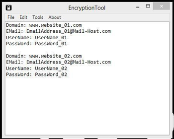 EncryptionTool screenshot