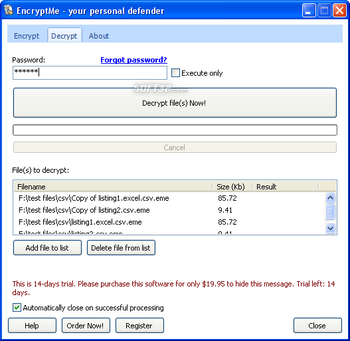 EncryptMe screenshot 4