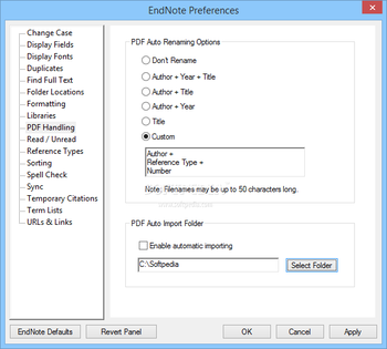 EndNote screenshot 14