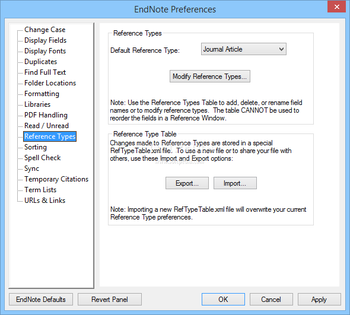 EndNote screenshot 16