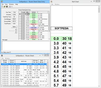 Enduro Roll Chart screenshot