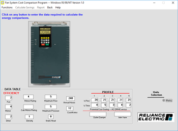 Energy Comparison Program screenshot 3