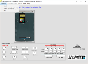 Energy Comparison Program screenshot 4