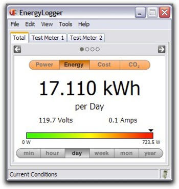 EnergyLogger screenshot