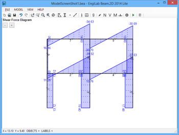 EngiLab Beam.2D 2014 Lite screenshot