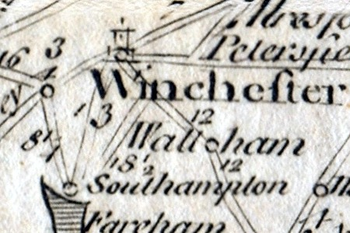 England & Wales Road Map 1779 screenshot