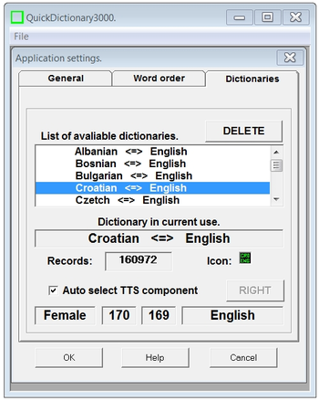 English Croatian Dictionary screenshot 4