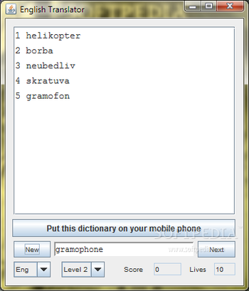 English Macedonian Dictionary - Lite screenshot