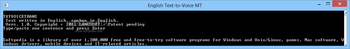English Text-To-Voice MT screenshot
