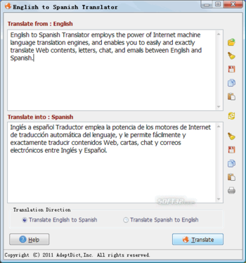 English to Spanish Translator screenshot 2