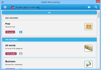 English Word Learning - Russian screenshot