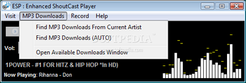 Enhanced ShoutCast Player screenshot 2