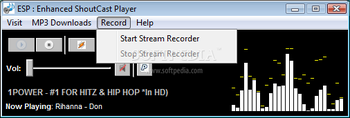 Enhanced ShoutCast Player screenshot 3