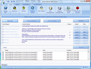 EnhanceMyXP screenshot 2
