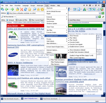 Enigma Browser screenshot 2
