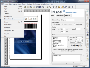 EnLabel screenshot 2