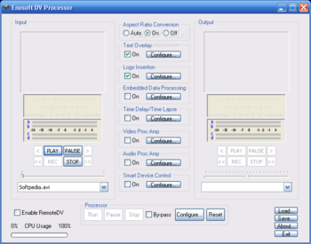 Enosoft DV Processor screenshot