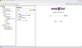 Enselor screenshot