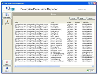 Enterprise Permission Reporter screenshot 3