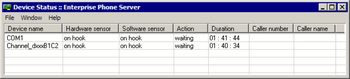 Enterprise Phone Server screenshot