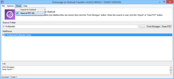 Entourage to Outlook Transfer screenshot 4
