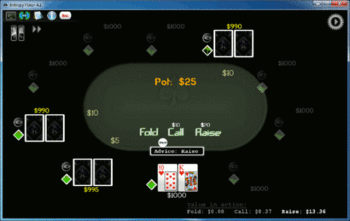 Entropy Poker A.I. screenshot