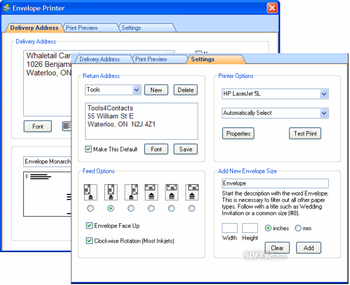 Envelopes From Outlook screenshot 2