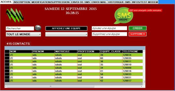 Envoi Mail et SMS En Masse  screenshot
