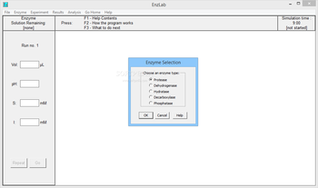 EnzLab screenshot 2