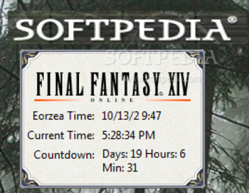 Eorzea Clock screenshot