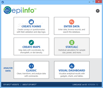 Epi Info screenshot