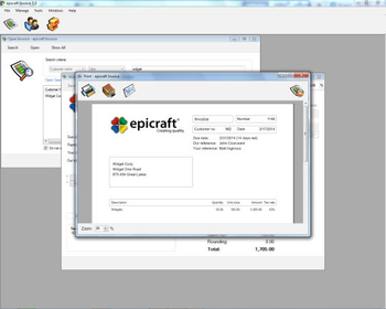 Epicraft Invoice screenshot 3