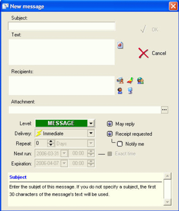 ePigeon Instant Messaging screenshot 2