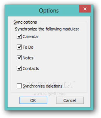 EPIM-Outlook Sync screenshot 2