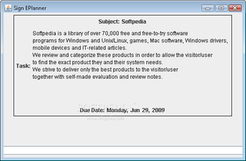 EPlanner screenshot 2