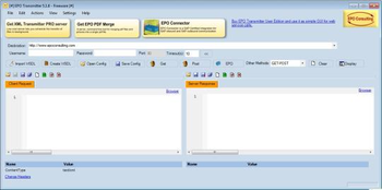 EPO Transmitter screenshot