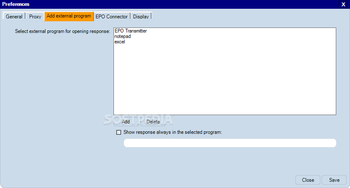 EPO Transmitter (formerly XML Transmitter) screenshot 8