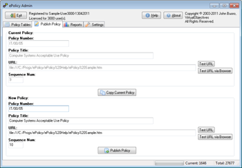 ePolicy screenshot