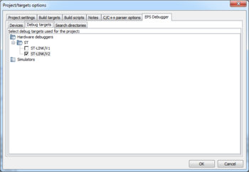 EPS Debugger screenshot