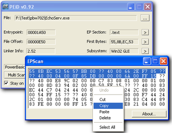 EPScan screenshot 3