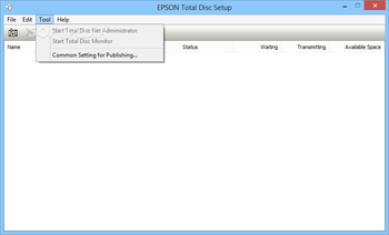 EPSON Total Disc Maker screenshot 2
