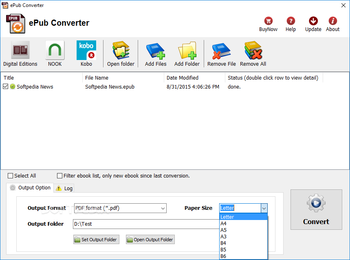 ePub Converter screenshot 2