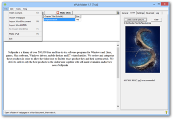 ePub Maker screenshot 2