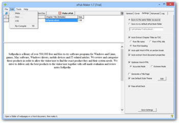 ePub Maker screenshot 3