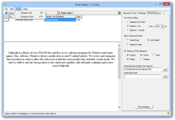 ePub Maker screenshot 4