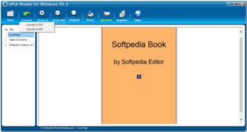 ePub Reader for Windows screenshot