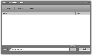 ePUB to Kindle Maker screenshot 3